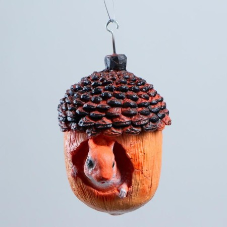 Suspended decor "Walnut with protein" 20x15cm-4