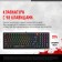 Keyboard A4Tech Bloody S98 Mechanical Black USB for Gamer Led (S98 Black)