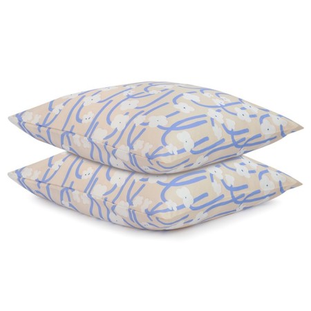 Set of pillowcases Scandinavian Touch, size 70x70 cm, 2 pcs, lilac color
