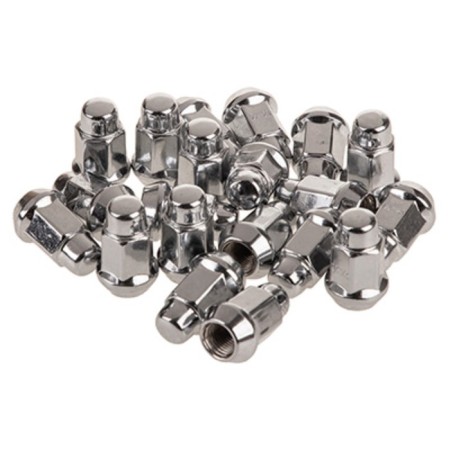 Nut of SkyWay cone, M12x1.25 closed 35mm, key 17mm, chromium, set 20 pcs-1