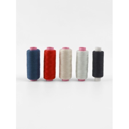 Set of thread "Basic 2", 40s/2, 200 m, 5 pcs-1