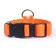 Collar with backlight size S, Osh 35-43 x 2.5 cm, 3 lumines of the glow orange