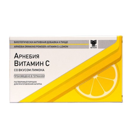 Витамин C «Арнебия», со вкусом лимона, 10 саше по 5 г-1