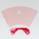 Package for flowers conical round folding on the ribbons “Happiness is waiting for you”, 15 x 23.3 x 7.5 cm