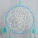 Dreams "Web with brushes, turquoise" 40x15 cm