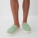 Male slippers, size 42-43, mint color
