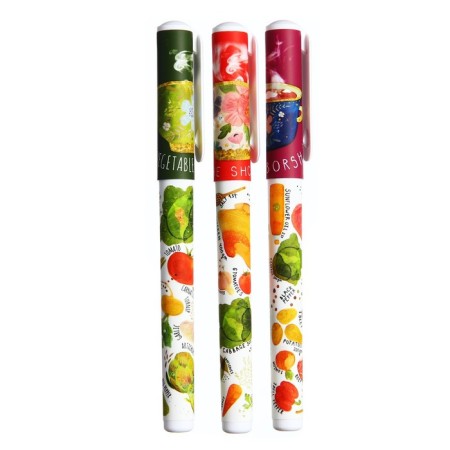 Ballpoint pen Dreamwrite "Slavic meal", Soft Touch, 0.7 mm housing, blue ink, in case, mix-1