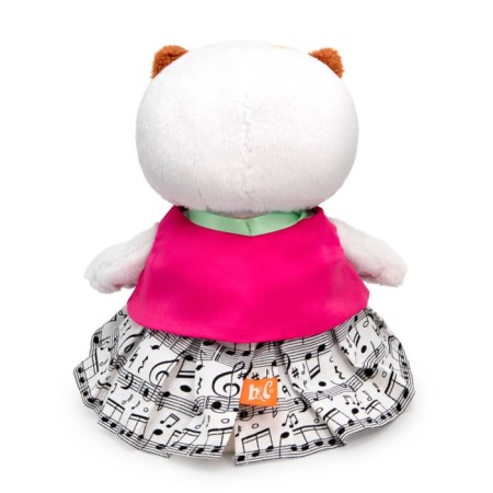 Soft toy "Lee Baby in a skirt and raspberry vest", 20 cm-2