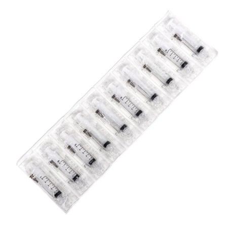 Spring Luer 5.0 ml with a needle 22GX1 1/2 "(0.7x40mm) without latex