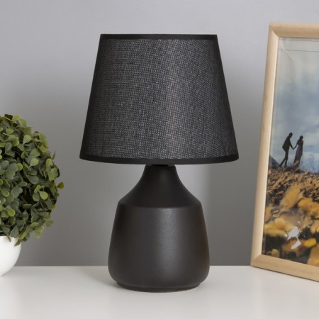 Desktop lamp "Manuel" 1x40W E14 black 19.5x19.5x33.5cm
