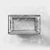 LADOM storage basket, 25 × 15 × 12 cm, gray color