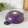 Kazan, 4 l, d = 28 cm, glass cover, two removable handles, purple color