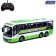 Radio -controlled bus "Intercity", a scale of 1:30, works from batteries, white color
