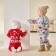 Knitted crumb set "XMAS" Height 98-104 cm
