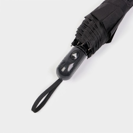 The umbrella semi -automatic "thunderstorm", eponge, 3 addition, 8 knitting needles, r = 47 cm, black color is black-8