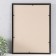 Photo frame MDF 30x40 cm, No. 5 "Simple", black (plastic screen)