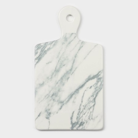 Блюдо фарфоровое для подачи Magistro Real Marble, 25×14 см-2