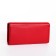 Women's wallet on magnet, red color