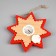 Christmas tree toy "Star with a Nutcracker", from batteries, a glow of warm white