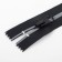 Lightning “Spiral”, No. 7, waterproof, with a reflective tape, non -income, automatic lock, 18 cm, black color