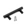 Hand -on Tundra Rail, Stainless. steel, d = 12 mm, m/o 64 mm, black color, packaging 500