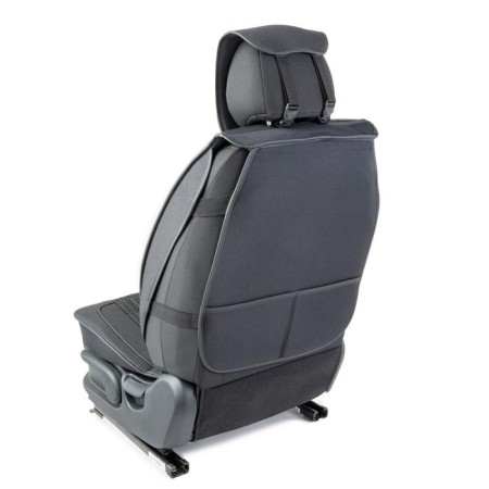 Frame caps for the front seats Car Performance, 2 pcs, Alcantara, Char-4