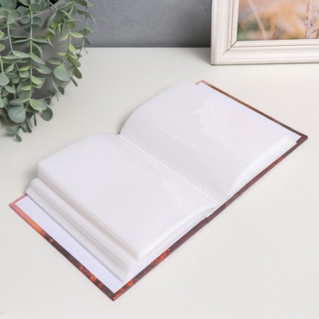 Photo album in 100 photos 10x15 cm, plastic. Cute Foxy sheets sunset-2