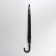 Umbrella - semi -automatic cane "plain", two -layer, 16 knitting needles, r = 52 cm, black/blue color