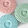 A colander of the kitchen "circles", d = 20 cm, with a lid, color mix