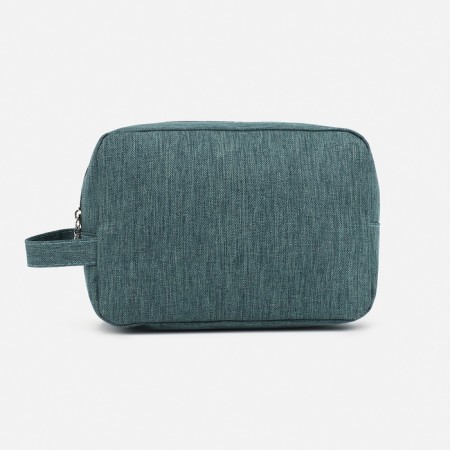 Lightning cosmetic bag, green color-1