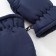 Mittens of winter children's minku, central drill, river 15