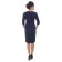 Women's dress, size 42, blue color