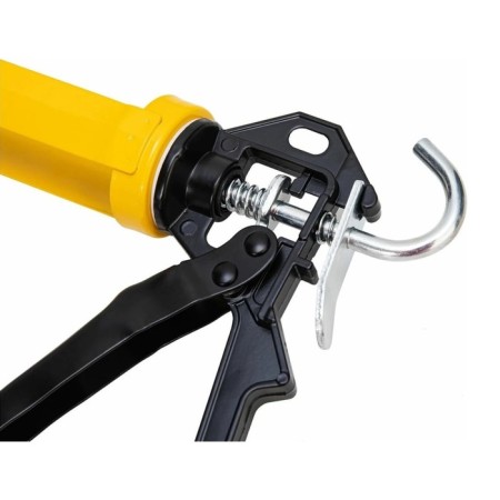 Deli DL2370 98425 sealant pistol, 360 ° rotation, steel case, 230 mm-3