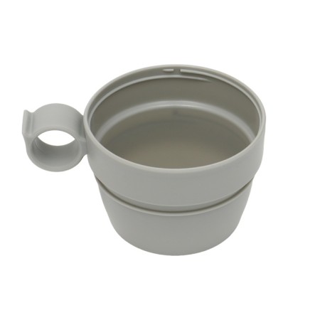 Thermos 1 l, with a glass flask, retains heat 12 hours, with a mug, beige-5