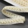 Decorative braid “Samos”, 18 mm, 9.1 ± 0.5 m, beige color