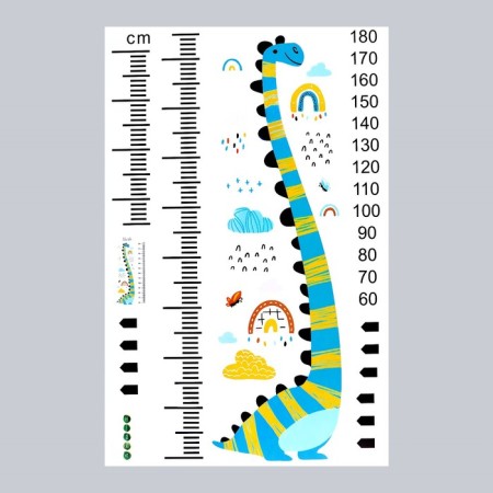 Sticker plastic interior color Rostomer "Dinosaurus Noah" 60x90 cm-1
