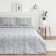 Bed linen 2 joint venture and I "frosty pattern" 173x215 cm, 175x214 cm, 50x70 cm-2 pcs, 60 g/m2, microfiber
