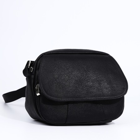 Bag-Bodi Boda Vita with a zipper, black color-3