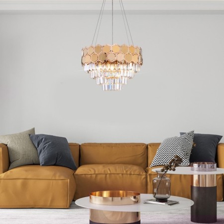 Smart Suspended Light Ariana, 60W, E14, 41x41 cm-1