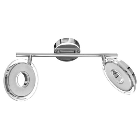 FASCIO STASH 2X4.5W LED Chrome 16x33x10 cm