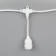 Girlyand "Retro BelT-Life" with overhangs 10 and 20 cm, 10 m, IP54, UMS, 2W, white thread, step 50 cm, E27 (without lamps), 220 V