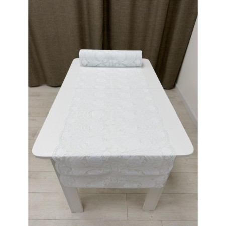 Openwork napkin, 50 cm, rolon color 20 p. M, white color-1