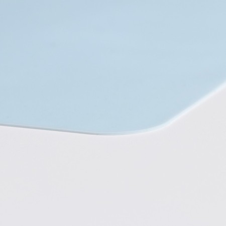 Silicone rug for a bowl, 40 x 30 cm, blue-3