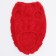 Knitted sweater, velor, size M (DS 30, Osh 27, OG 40 cm), red