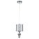 Suspended lamp 1x40W E27, size 14x14x30/100 cm