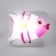 Nightlight 4 diode "fish" 220V mix 7.5x9x2 cm Risalux