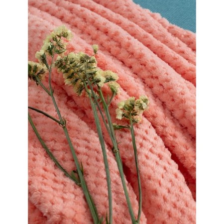 Shherbet blanket, size 200x240 cm, pink color-1