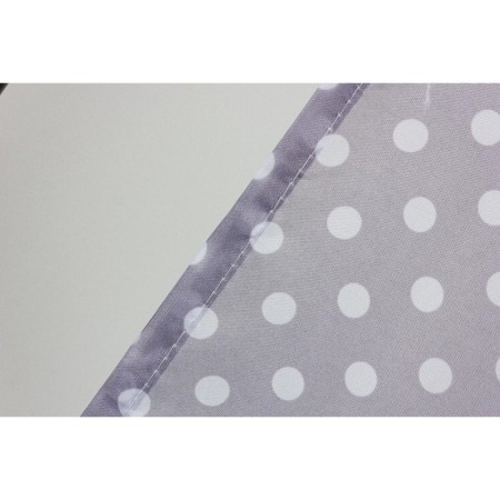 The bathroom curtain "White Peas", 180 x 180 cm-2