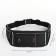 Lightning waist bag, 3 departments, black color