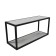 Hinged shelf 800, 800x250x360, black muar/Metropolitan Gray